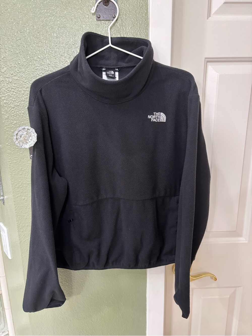 The North Face Black Fleece Mock Neck Pullover
